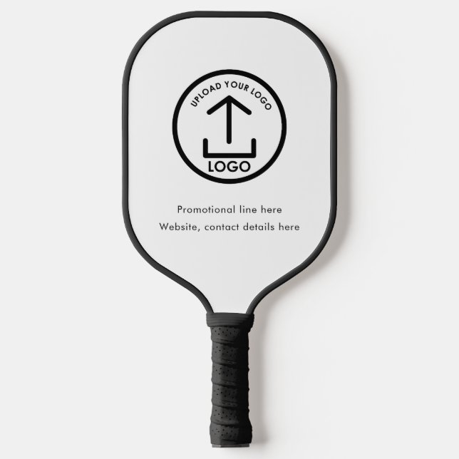 Text für Berufliche Geschäftslogos Pickleball Schläger (Vorderseite)