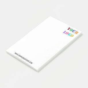 Text für Firmenlogo für Unternehmen - Post-it®-Hin Post-it Klebezettel