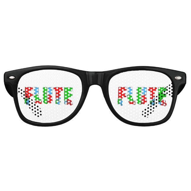 Text für Flutpatchwork Partybrille (Vorderseite)