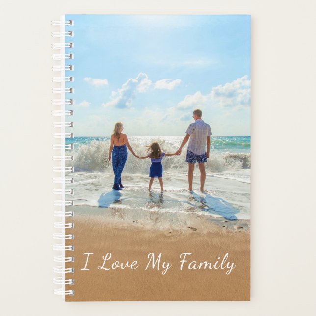 Text für Ihr Foto-Familienplaner - Ich Liebe meine Planer (Vorderseite)