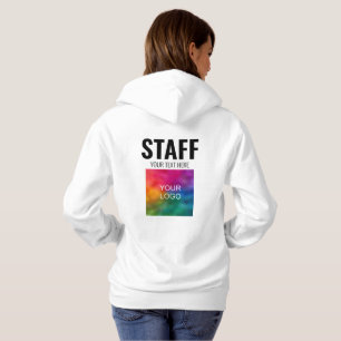 Text für Logos hier Angestellter des White Hoood Hoodie