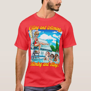 TEXT für Ölen und Locken T-Shirt