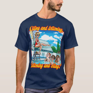 TEXT für Ölen und Locken T-Shirt