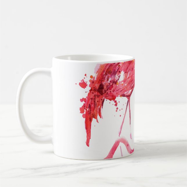 Text in Zeitungen mit altem Papier Kaffeetasse (Links)