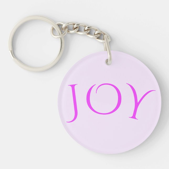 Text Joy Schlüsselanhänger (Vorderseite)