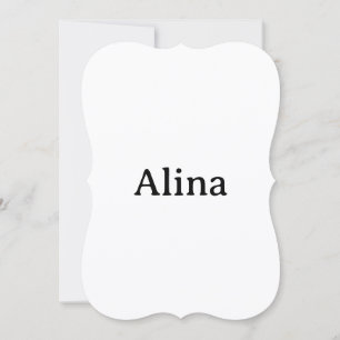 Text löschen, eigenes Design hinzufügen 5" x 7" Br Dankeskarte