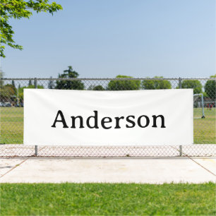 Text löschen und eigenen Entwurf ersetzen 4' x 12' Banner