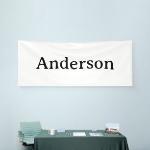 Text löschen und eigenes Design ersetzen 4' x 12'  Banner