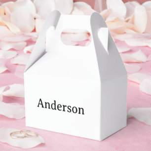 Text löschen und eigenes Design ersetzen 4" x 2.5" Geschenkschachtel