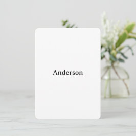 Text löschen und eigenes Design ersetzen Abgerunde Einladung