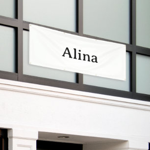 Text löschen und eigenes Design hinzufügen 2,5' x  Banner