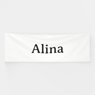 Text löschen und eigenes Design hinzufügen 4' x 12 Banner