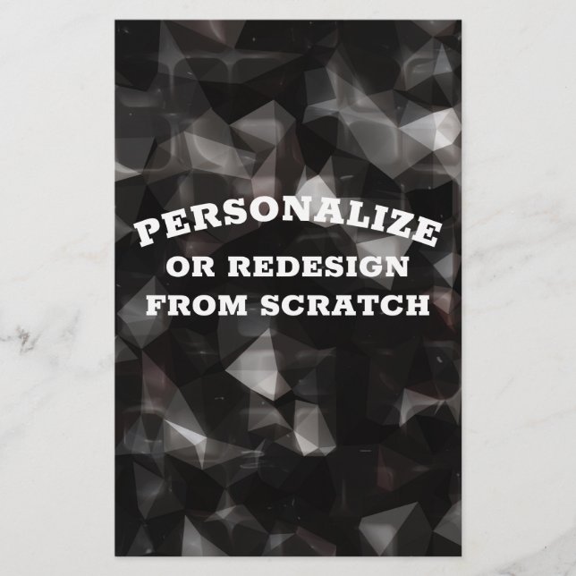 Text oder Design hier - Erstellen Sie eine benutze Briefpapier (Vorderseite)