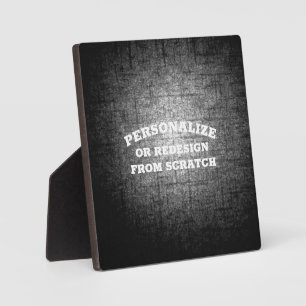 Text oder Design hier - Erstellen Sie eine benutze Fotoplatte