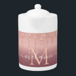 Text-Rose für Monogramm - Schwarzer Glitzer<br><div class="desc">Monogram Name Text Rose Gold Blush Glitzer Sparkle Personalisiert Anniversary - Party oder Hochzeitsgeschenke / Supplies - Add Your Letter / Name - Text oder Entfernen - Make Your Special Gift - Neu formatieren und verschieben oder entfernen und hinzufügen / Elemente mit Anpassungstool. Design von MIGNED. Bitte schauen Sie sich...</div>