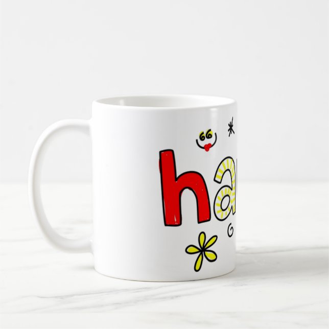 Text, Typ, Schriftart Kaffeetasse (Links)