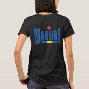 Text- und Flaggenfarben von Madeira T-Shirt