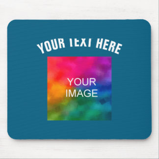 Text Upload Photo Template Boys Kids Modern _1  Mousepad