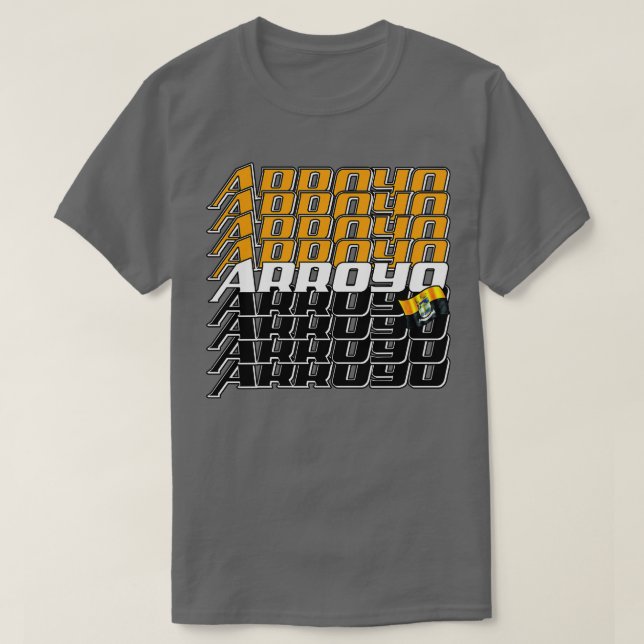 Text von Arroyo Cascade 1 T-Shirt (Design vorne)