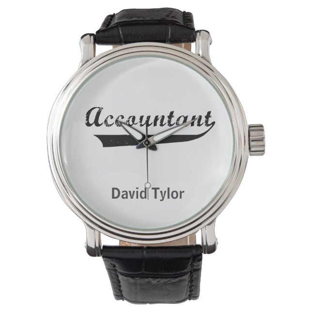 Text zum Sportstil des Accounts Armbanduhr (Vorderseite)