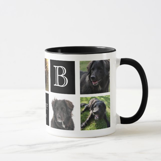 Textblöcke für die Fotocollage im ersten Jahr Tasse (Rechts)