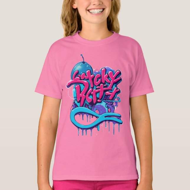 Texte créatif avec conception d'image pour T-shirt (Devant)