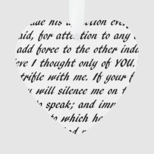 Texte de fierté et de préjudice double face