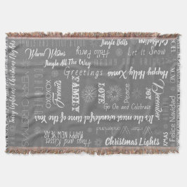 Texte de Noël personnalisable Couverture Sherpa
