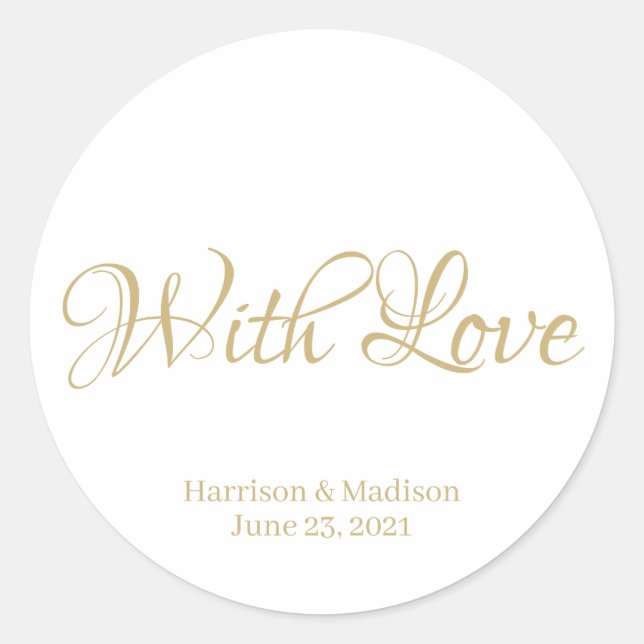 texte de script personnalisé Mariage étiquette cad (Devant)