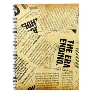 Texte du journal de presse avec vieux papier