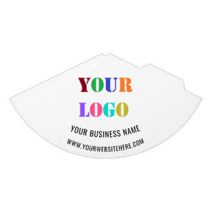 Texte du logo de l'entreprise Chapeau de fête en p