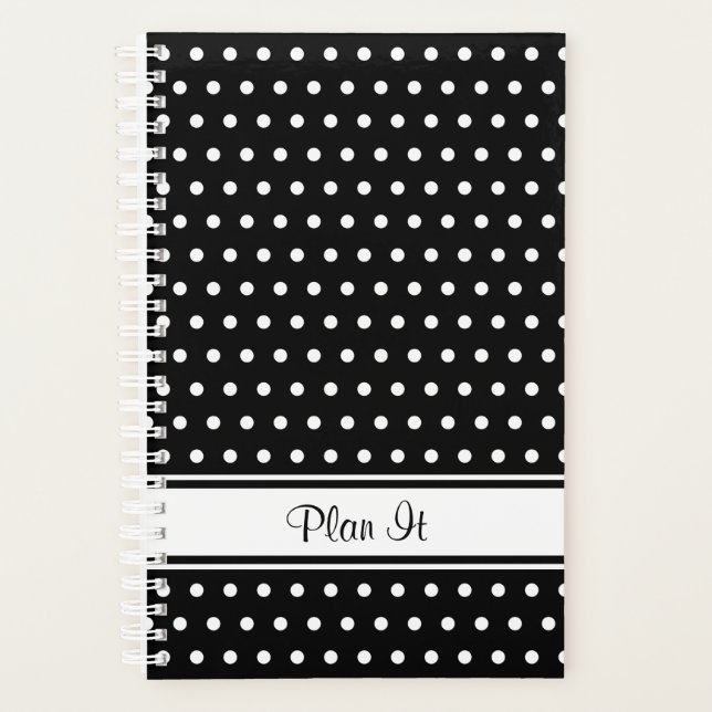 Texte du script de la bande de points Polka noir b (Devant)