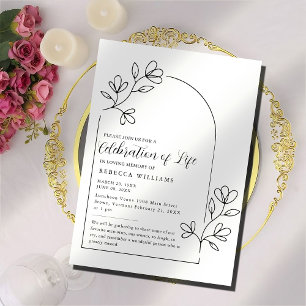 Texte Fête de l'arc floral de la vie Invitation
