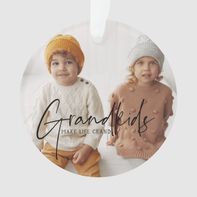 Texte noir | Les petits-enfants font la vie Grand  (devant)