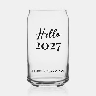 Texte personnalisé Bonjour 2027 Soirée du Nouvel A