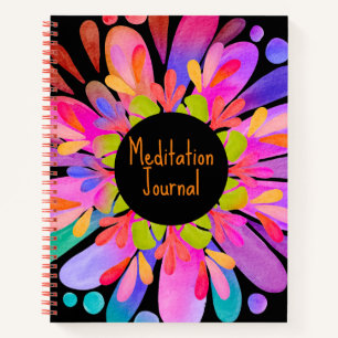 Texte personnalisé du journal de méditation