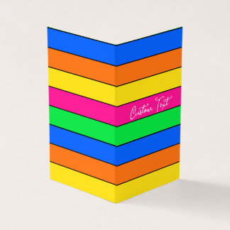 TEXTE PERSONNALISÉ DU MOTIF DE STRIPE SOLIDE VIVID
