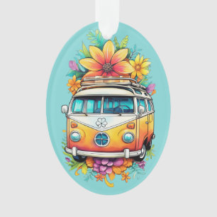 Texte personnalisé Hippie Van