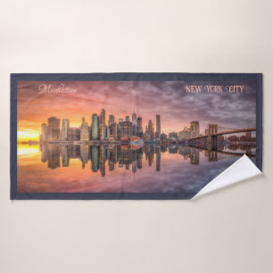 Texte personnalisé New York City Skyline