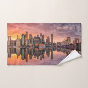 Texte personnalisé New York City Skyline