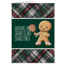 🎾🎄Texte personnalisé, Noël propulsé par le padel