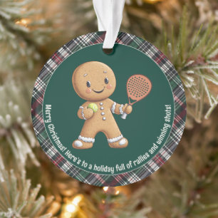 🎾🎄Texte personnalisé, Noël sous le signe du Pade