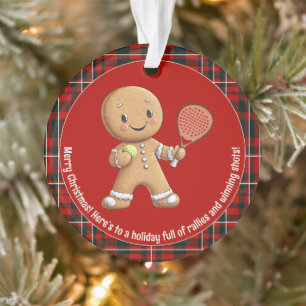 🎾🎄Texte personnalisé, Noël sous le signe du Pade