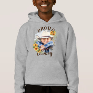 Texte photo personnalisé Cowboy Accent tournesol