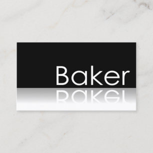 Texte réfléchi - Baker - carte de visite