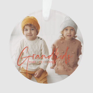 Texte Rouge   Les petits-enfants rendent la vie gr