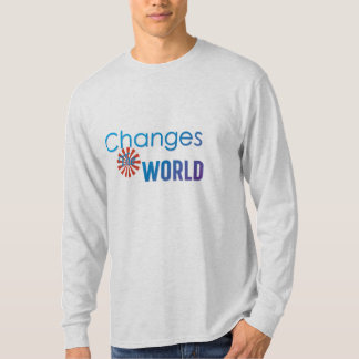 Texte typhographique à manches longues T-shirt