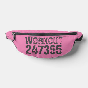 Texte usé et rayé Workout 247365 rose