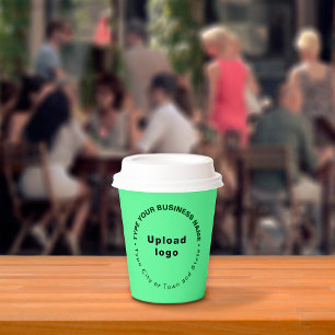 Texte zu "Light Green"-Markenbezeichnungen in rund Pappbecher