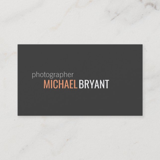 Textentwurf // 3 visitenkarte (Vorderseite)